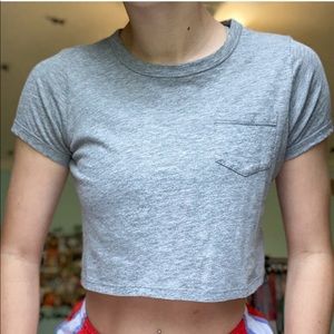 forever 21 crop top size medium, but fits a small